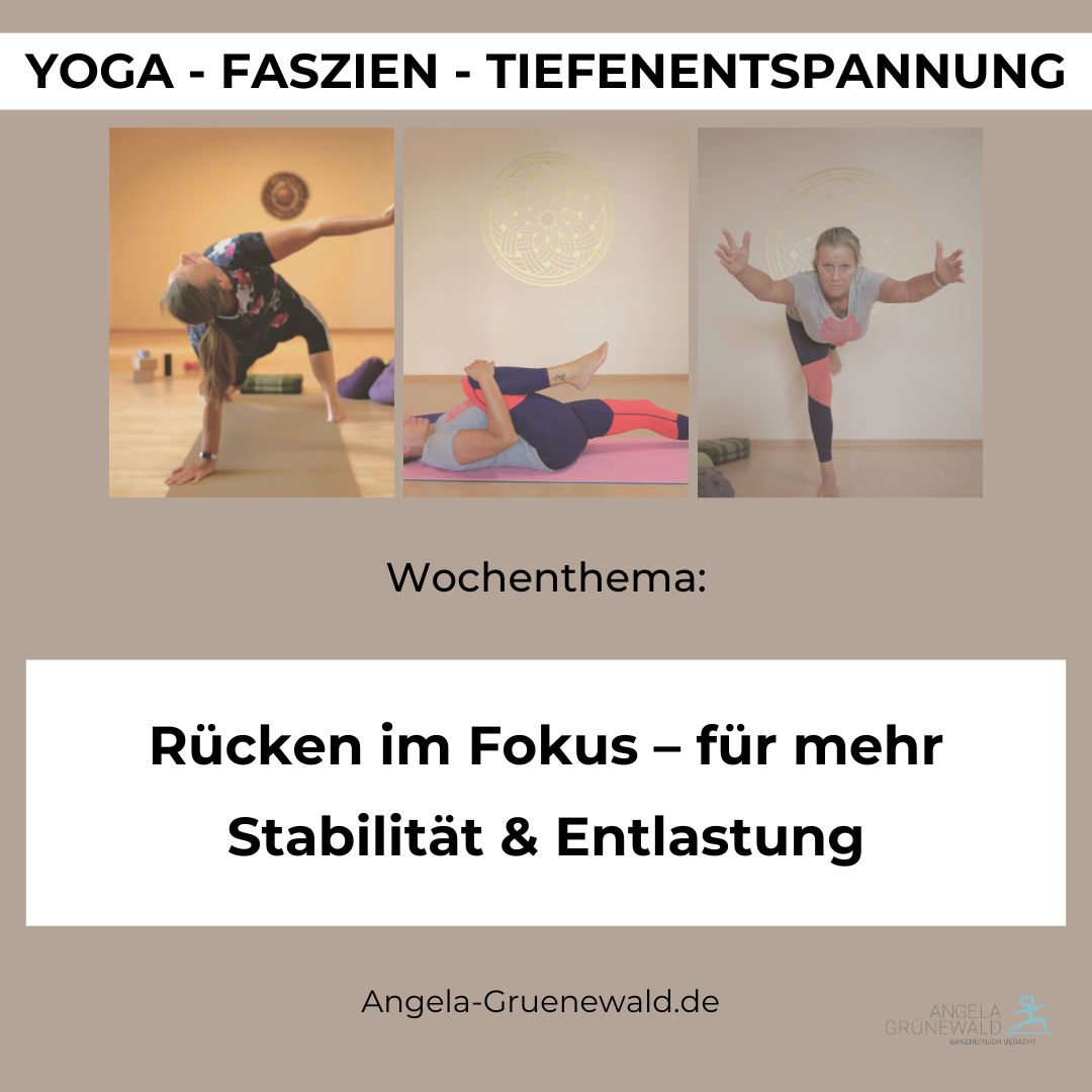 Rückenyoga